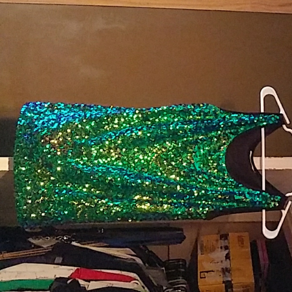 Sequin Tank Top